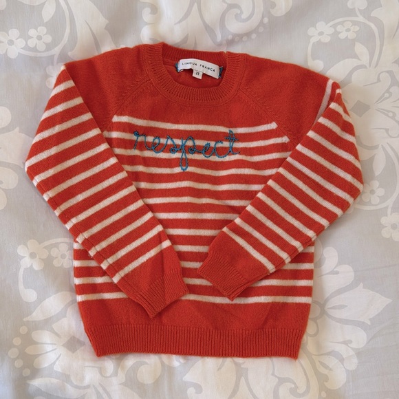 Lingua Franca cashmere sweater - Picture 1 of 4